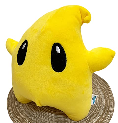 Copatocacy All Star Collection Mario Plush Super Soft Yellow Lumalee Plush Toys Xmas Birthday Gift for Kids Fans 10"