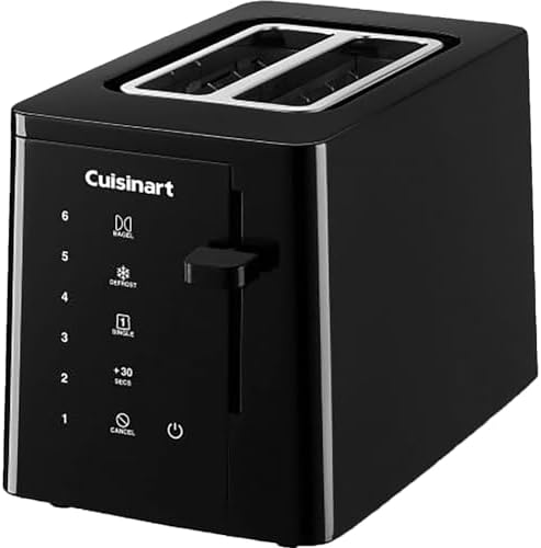 Cuisinart CPT-T20 2-Slice Touchscreen Toaster,1.5 ounce, Black