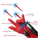 3 Packs Spider Web Shooters, Easter Gifts for Kids, Superhero Toys, Spider Web Plastic Launcher Glove with Wrist Bracers Toy for Christmas Halloween Birthday Party