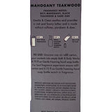 Bath & Body Works Mahogany Teakwood Refill Gentle & Clean Foaming Hand Soap, 32 fl. oz. (Mahogany Teakwood)