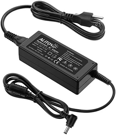 ALITOVE 19V Power Supply Adapter 3.42A 65W AC/DC Converter Transformer 100V~240V AC Input with 5.5mmx 2.5mm Plug for LCD LED Monitor, HDTV, 3D Widescreen, Bluetooth Speaker, Printers, Audio Amplifier