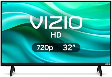 VIZIO HD 32" 720P LED Smart TV with Dual-Band WiFi 5, TV Apps - VHD32M-0807 (Renewed)