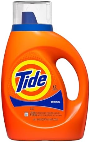 Tide Laundry Detergent Liquid Soap, Original, 32 Loads, 46 Fl Oz, 46 Fl Oz