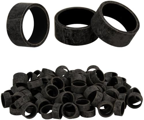 100 Pack 1/2" PEX Copper Crimp Rings, for Pex Pipe Connection (1/2", 100 Pack)