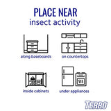 Terro T360 Ant & Roach Baits, 10 Pack,Black