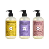 MRS. MEYER'S CLEAN DAY Variety Pack, 1 Mrs. Meyer's Liquid hand Soap Rose, 12.5 OZ, 1 Mrs. Meyer's Liquid Hand Soap Lilac, 12.5 OZ, 1 Mrs. Meyer's Liquid Hand Soap, Daisy, 12.5 OZ, 1 CT