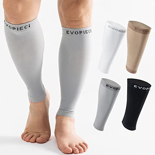 15-20mmHg 9 Pair Men and Women Wide Calf Sleeve Brace Compression Socks for Leg Support, Pain Relief