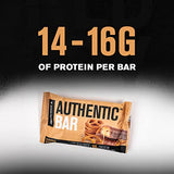 Authentic Bar Kitchen Sink Protein Bars - Tasty Meal Replacement Energy Bars w/ 16g Whey Protein Isolate, Natural Sugars from Pure Honey, Healthy Fat Peanut Butter Foundation - 12 Pack