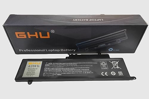 GHU Battery 43 WH 11.1V Replacement for GK5KY 92NCT 04K8YH 0WF28 4K8YH 092NCT 92nct Compatible for Dell Inspiron 13" 7347 7348 7352, Dell Inspiron 11" 3147 3148 3152