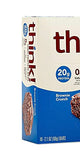 Think Products ThinkThin Bar Brownie Crunch - 10 Bars