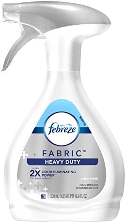 Febreze Fabric Refresher Heavy Duty Crisp Clean Air Freshener (1 Count, 500 Ml)