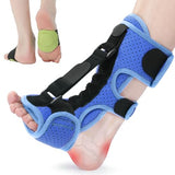 DIKIVIS Plantar Fasciitis Night Splint,Plantar Fasciitis Brace for Plantar Fasciitis Relief,Double Effect Plantar Fasciitis Relief, Night Splint for Heel Pain Suitable for Men and Women,Blue