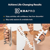 KOAPRO Fascia Massage Tool Blaster for Cellulite, Muscle Knots, Trigger Points & More - All-in-One Full Body Revolutionary Myofascial Release Tool and Facia Blaster Tension Relief Back & Neck Massager