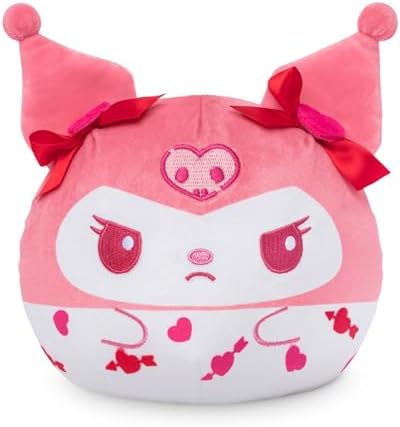 TeeTurtle My Melody and Kuromi Reversible 6" Sanrio Plush - Valentine's Day - Amazon Exclusive Kawaii Cute Soft Plush