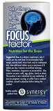 Focus Factor Brain Supplement Multivitamin Improve Memory and Clarity Boost Concentration Neuro Energy Learning Reasoning for Men and Women 180 Tablets