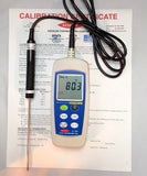 Reference Precision Digital Thermometer 0.1ºC/0.1ºF -100 to +300ºC / -148ºC to 572ºF. Supplied with ISO 17025 Certificate Traceable to NIST.