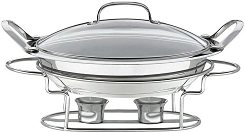 Cuisinart 7BSR-28 Stainless 11-Inch Round Buffet Servers , Silver