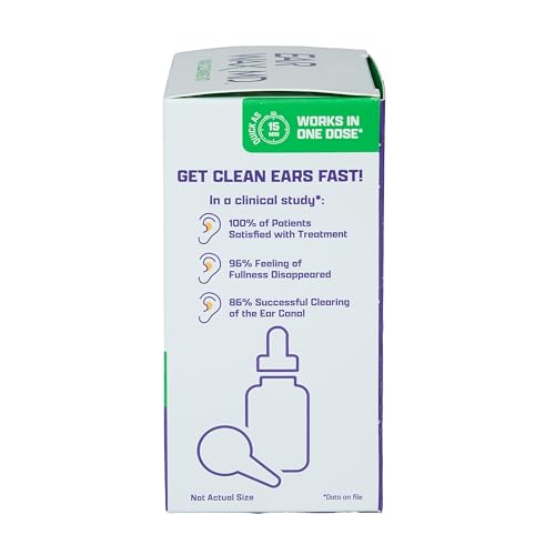 eosera® EAR WAX MD® - Wax Cleaning Kit with Rinsing Bulb 15mL | Kit - Fast-Acting Ear Wax Removal Drops | Breaks Down & Dissolves Wax in Just 1 Treatment | Clinically Proven | Gentle & Safe