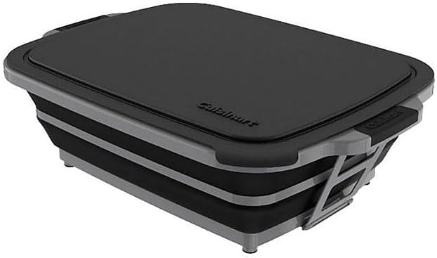 Cuisinart 4-in-1 Expandable Prep and Serve Tub cmt-1306 + bonus pack 5 bag clips