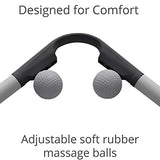 Body Back AccuMassage - Dual Pressure Point Massage Tool & Massage Hammer - 2 in 1 Design - Shiatsu Neck Massager Tool, Golf Ball Percussion Massager for Deep Tissue (2 Pack)