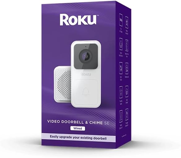 Roku Video Doorbell & Chime SE, DS1000R