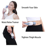 Asopal Handheld Cordless Personal Wand Massager, Deep Tissue Muscle Massager for Neck Back Shoulder Waist Leg Feet, Portable Full Body Massager Tension Relief Use Rechargeable Body Massager