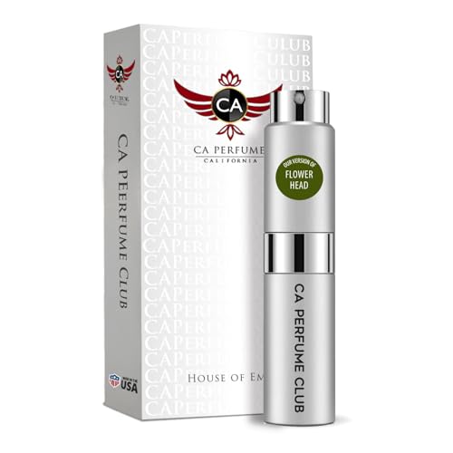 CA Perfume Impression of Flower Head Women & Men Perfume Spray 0.27 Fl Oz/8ml