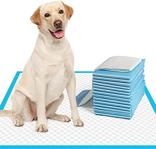 IMMCUTE Extra Large Dog Pee Pads 28"x30"-30 Count | X-Large Puppy Pee Training Pads Super Absorbent & Leak-Proof | Disposable Pet Piddle and Potty Pads for Puppies | Dogs | Doggie| Cats | Rabbits