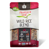 Floating Leaf Wild Rice Blend - 14 ounces, 1 count - Wild Rice Blend With Riceberry, Red Rice And Brown Rices - Gluten Free - Non GMO - All Natural - Vegan - Plant Based