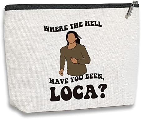 Twilight Gifts for Women, Twilight Saga Cosmetic Bag, Where The Hell Have You Been Loca, Twilight Merchandise, Travel Toiletry Makeup Organizer Zipper Pouch Twilight Merch