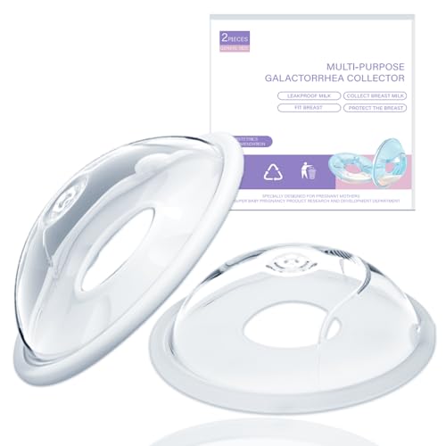 Breast Shells for Sore Nipple and Breast Feeding, Nursing Cup（2 Packs）,Milk Saver, No More Wasted Milk or Wasteful Breast Pads, PBA Free.