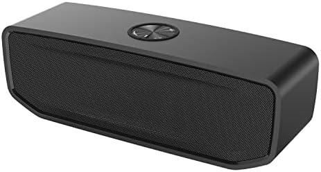 Portable Bluetooth Speaker with 20W HD Stereo Sound and Bass, Built-in Microphone, Water-Resistant, Battery Powered Speaker for Home, Sports, Beach, Travel