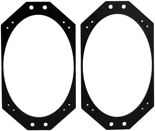 Metra 82-1011 Jeep Wrangler 1997-2006 4 X 6 Inches Speaker Plate, BLACK