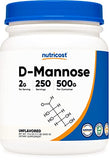 Nutricost D-Mannose Powder 500 Grams (250 Servings) - Vegan, Non-GMO and Gluten Free