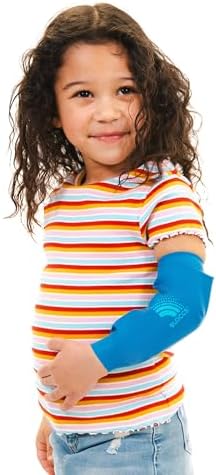 BLOCCS 100% Waterproof PICC Line Cover. Swim, Shower & Bathe. Watertight Protection For Cast, Dressings & Bandages - #CEP85-S - Child Elbow Protector - (Small)