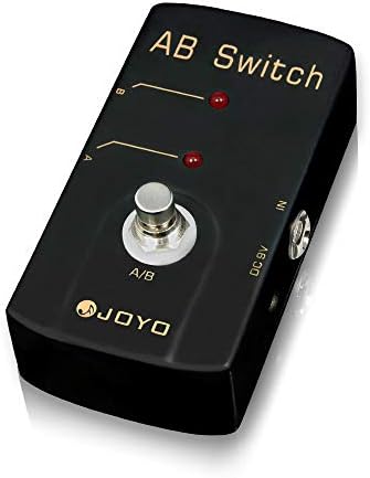 JOYO Switch Pedal Switch Guitar Pedals in Loop A Directly to Line B, Two Output Effects Loop Chains (A/B Switch JF-30)