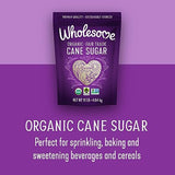 Wholesome Sweeteners 10-Pound Organic Cane Sugar, Fair Trade, Non GMO, Gluten Free, Pure & Vegan, for Baking and Sweetening