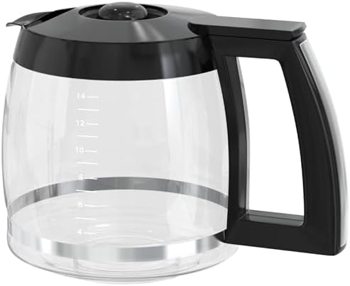 14-Cup Replacement Carafe Compatible with Cuisinart Coffeemakers: DCC-2200, DCC-2600, DCC-2800, DCC-3200, DCC 3200P1