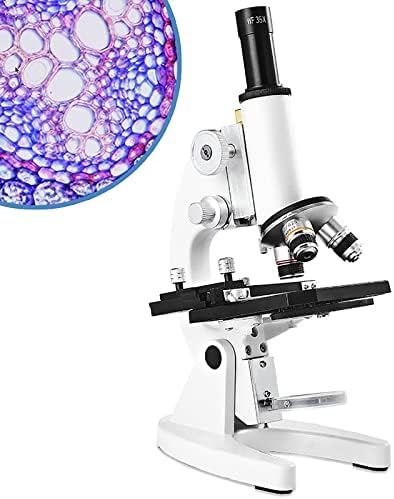 12000X-30000X Monocular Optical Microscope, Children Science Experimental Biology Teaching Microscope, with Phone Holder,30000X