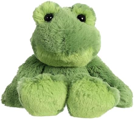 Aurora® Adorable Mini Flopsie™ Fernando Frog™ Stuffed Animal - Playful Ease - Timeless Companions - Green 8 Inches