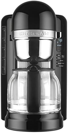 KitchenAid KCM1204OB 12-Cup Coffee Maker with One Touch Brewing - Onyx Black