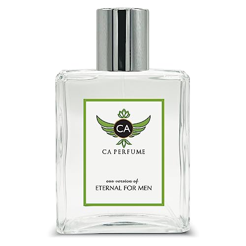 CA Perfume Impression of Klein Eternal For Men For Men Replica Fragrance Dupes Eau de Parfum Spray Bottle 3.4 Fl Oz/100ml-X1