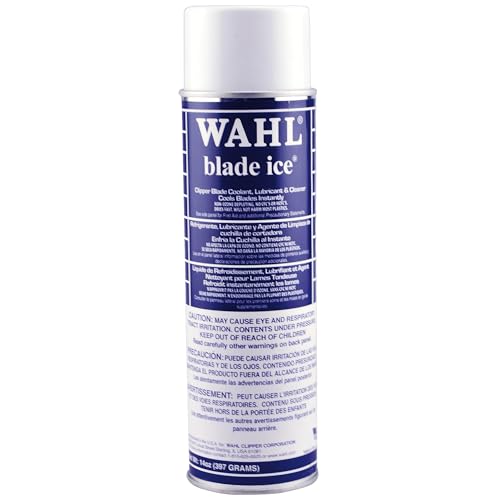 Wahl Professional Blade Ice Spray Blade Coolant Cleaner Lubricant Instant Cooling 414ml