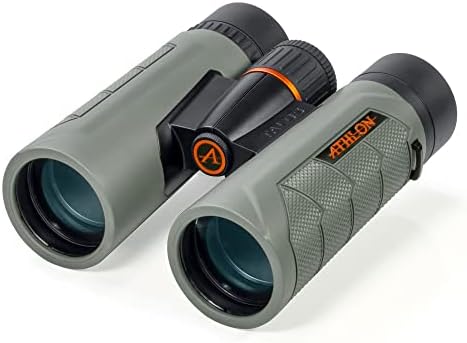 Athlon Optics 10x42 Talos G2 HD Binoculars with Eye Relief for Adults and Kids, High-Powered Binoculars for Hunting, Birdwatching, and More