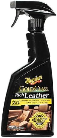 Meguiar's G10916 Gold Class Rich Leather Cleaner & Conditioner - 15.2 oz