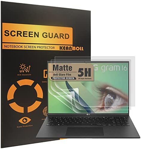 3 Pack Anti Glare Screen Protector for 2024-2023 New LG Gram 16 Pro,LG Gram 16Z,LG Gram 16T,LG Gram Style 16 inch Laptop, Anti Fingerprint (Matte) Shield