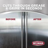 Weiman Stainless Steel Cleaner Kit - Removes Fingerprints, Residue, Water Marks, and Grease