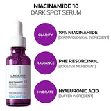 La Roche-Posay Niacinamide 10 Face Serum, Brightening and Anti-Aging Facial Serum with 10% Niacinamide, Reduces the Look of Dark Spots, Discoloration, and Uneven Skin Tone