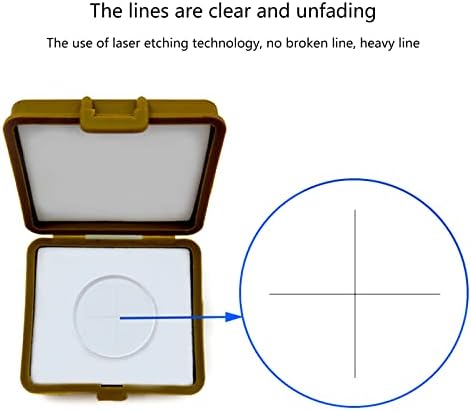 Crosshair-Graticule Value Cruciform Plate External Internal Micrometer Graticule Microscope Reticle