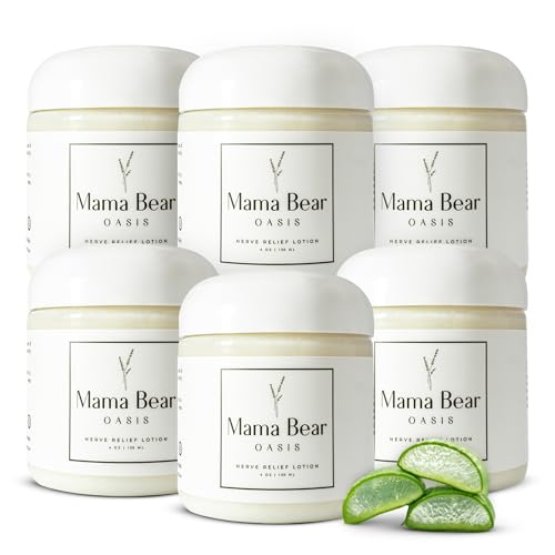 Lotion - Hydrating Lotion w/ Magnesium Chloride and Pure Ingredients - Fast-Absorbing and Non-Greasy Formula for Foot and Leg Comfort (Pack of 6)